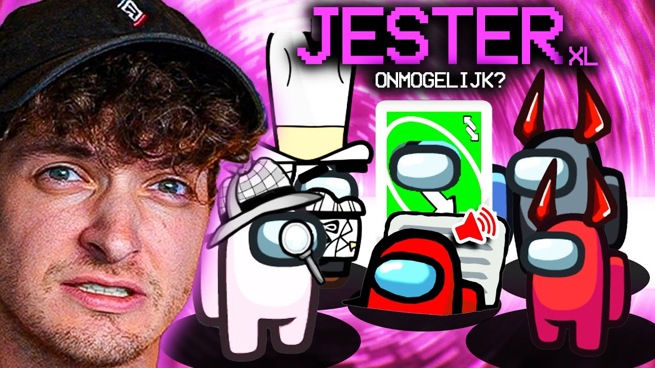DE ONMOGELIJKE JESTER GAME in Among Us XL (Mods)