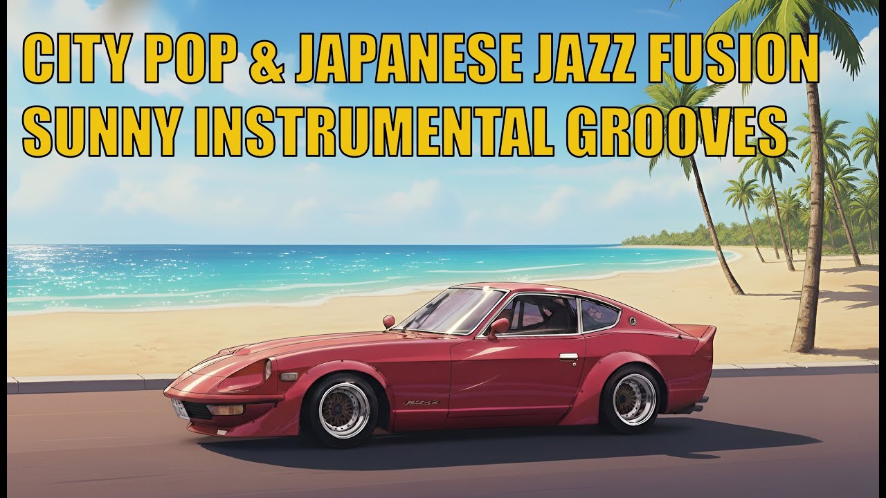 Sunny 80s City Pop & Japanese Jazz Fusion Grooves For Retro Weekend Drives  | シティ・ポップ - ジャズ・フュージョン