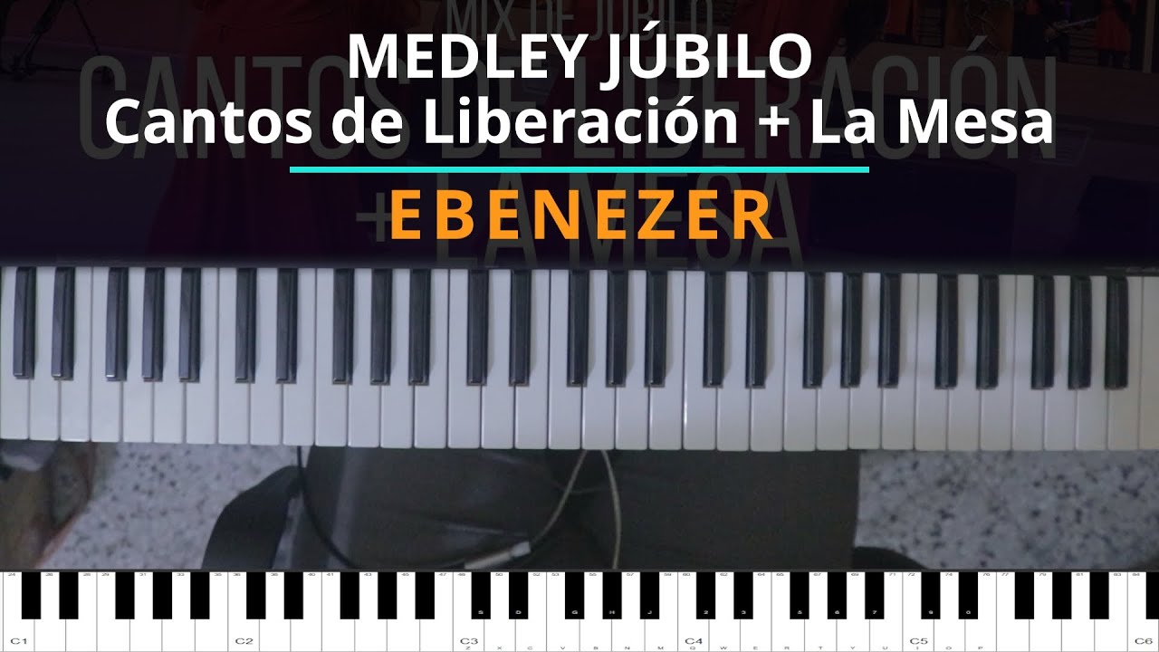 #TUTORIAL MEDLEY JÚBILO Cantos de Liberación + La Mesa - Ebenezer |Kevin Sánchez Music|