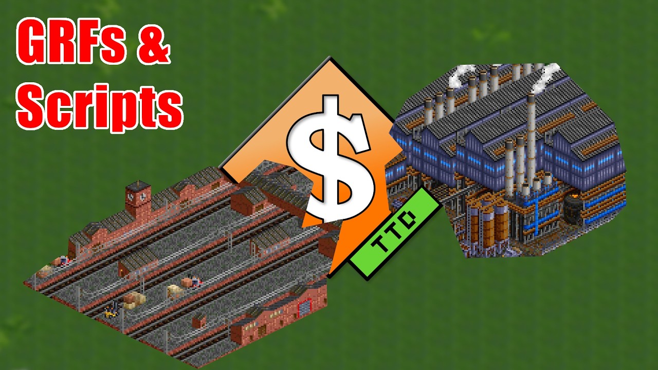 Getting and Using Mods (GRF and Scripts) - OpenTTD Tutorial