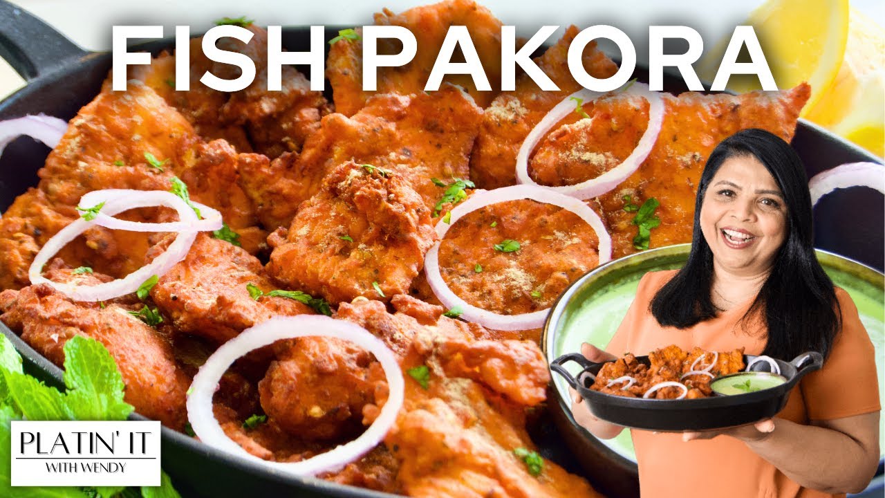 Easy HOMEMADE Fish Pakora | Amritsari Fried Fish | Crispy Fried Fish