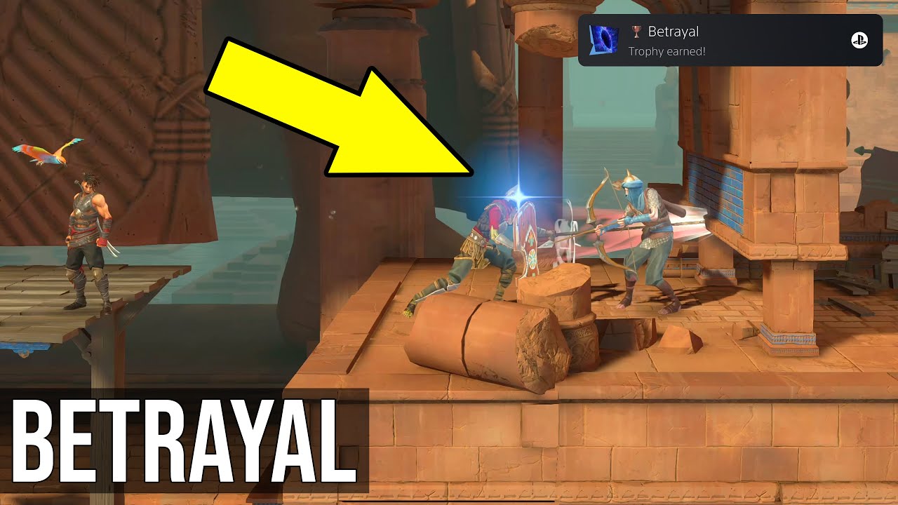 Betrayal Trophy (Eliminate An Enemy With The Dimensional Claw) - Prince of Persia The Lost Crown