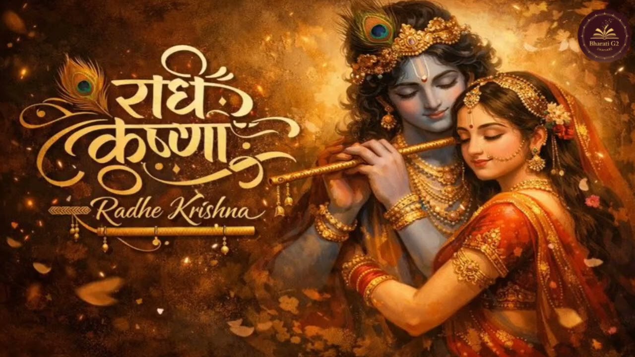 Shri Krishna Song 💙 Radhe Krishna Bhajan | Peaceful Devotional Hindi Song | Kanha Ji Special