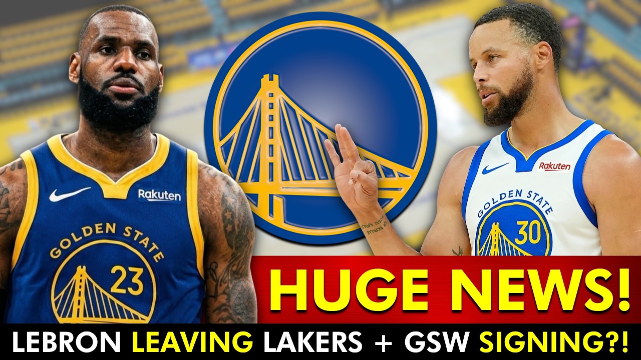 🚨JUST IN: LeBron James LEAVING Lakers + SIGNING With Warriors In NBA Free Agency?!