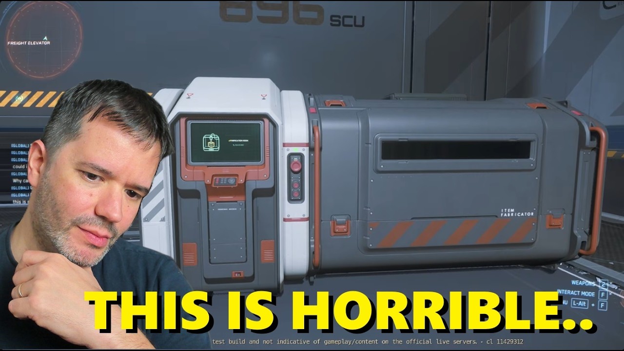 STAR CITIZEN | Crafting SUCKS... But it Makes SENSE for CIG