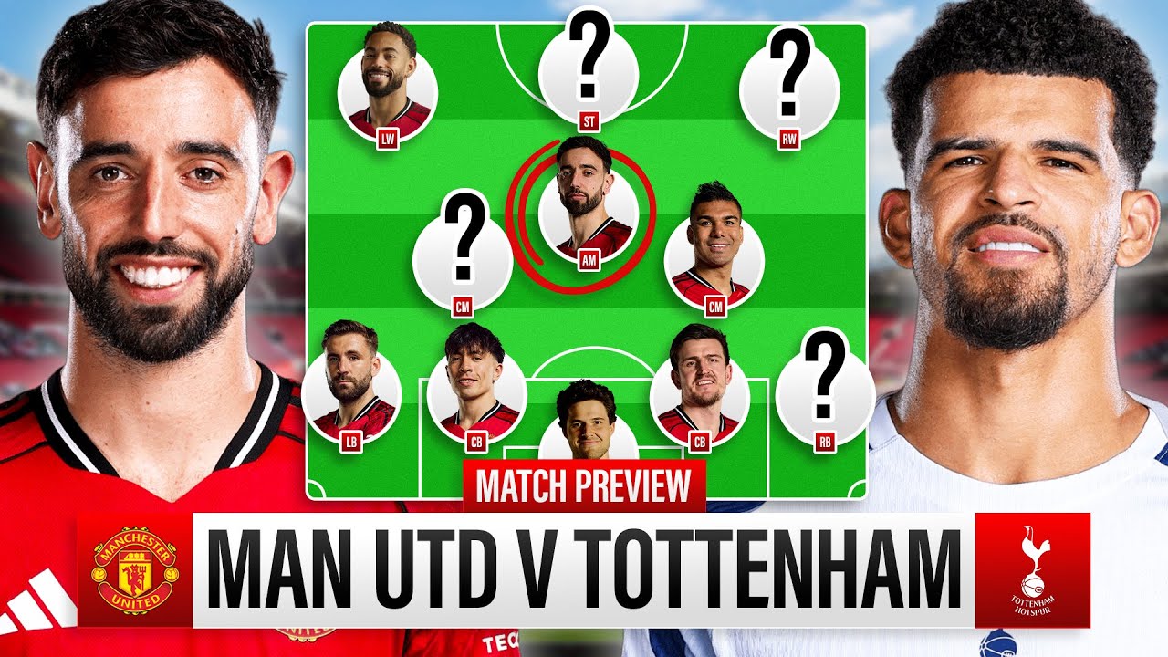 4 Wins In A Row?! How Do We STOP Solanke? Man United vs Tottenham Tactical Preview