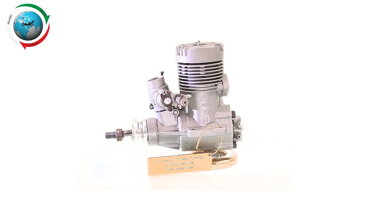 O.S. MAX 61 RF ABC PUMPED RC, Glow, O.S.Engines Mfg. Co.,Ltd., Osaka, Japan, 1987