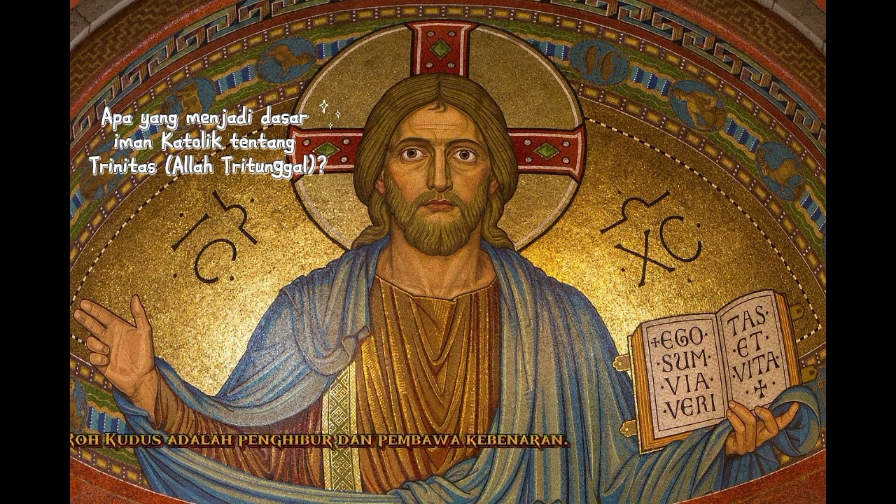Apa yang menjadi dasar iman Katolik tentang Trinitas (Allah Tritunggal)? #katekese  #katekesekatolik