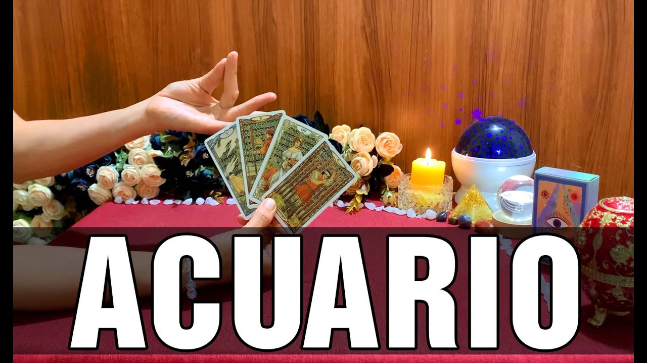ACUARIO GRAN FORTUNA! ALEGRÍA ENTRAN A TU VIDA EL UNIVERSO TE PREMIA TANTO QUE TE DEJARÁ SIN ALIENTO