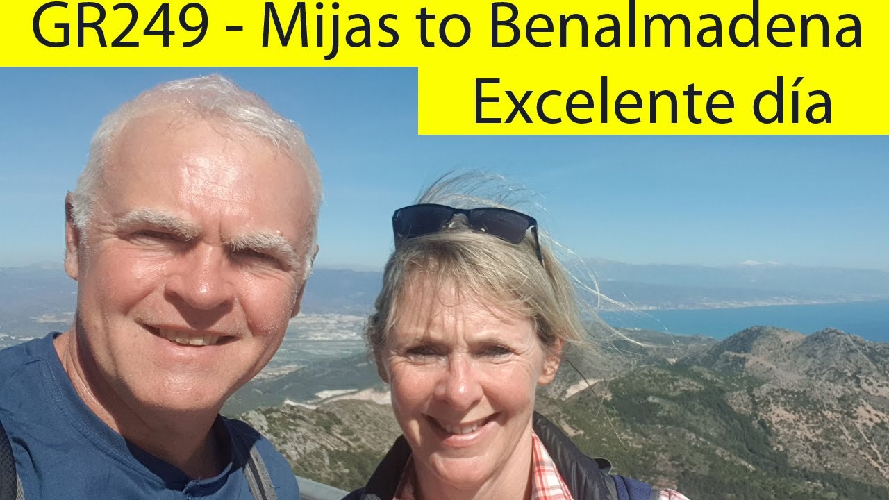 Stage 33 of the GR249 - Tough 18km hike (Mijas to Benalmadena) & superb coastal and mountain views.