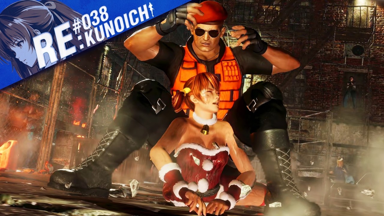 DOA6 Free Camera | Kasumi (Defeat) vs Bayman – Christmas Outfit #38