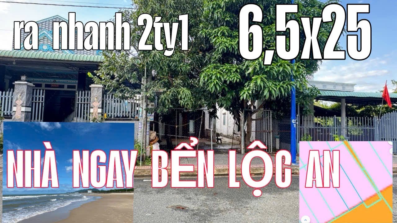 CÒN SÓT LẠI MỘT CĂN NHÀ DUY NHẤT GẦN BIỂN LỘC AN GIÁ TỐT 