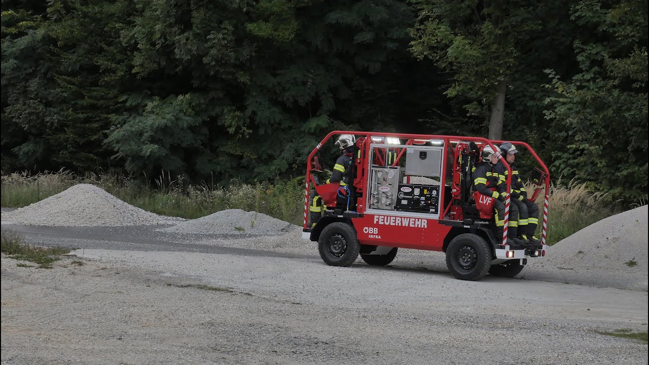 Magirus LVF iDL: elektrisch betriebenes Spezialfahrzeug für die ÖBB im Semmering-Basistunnel