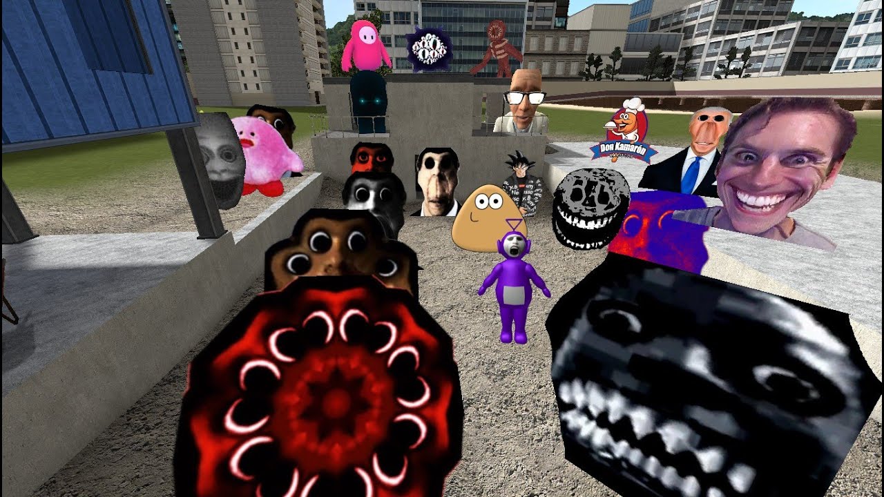 ALL FULL NICO'S NEXTBOT, 2D NEXTBOTS, OBUNGA NETBOT NEW UPDATE In Garry's Mod #99