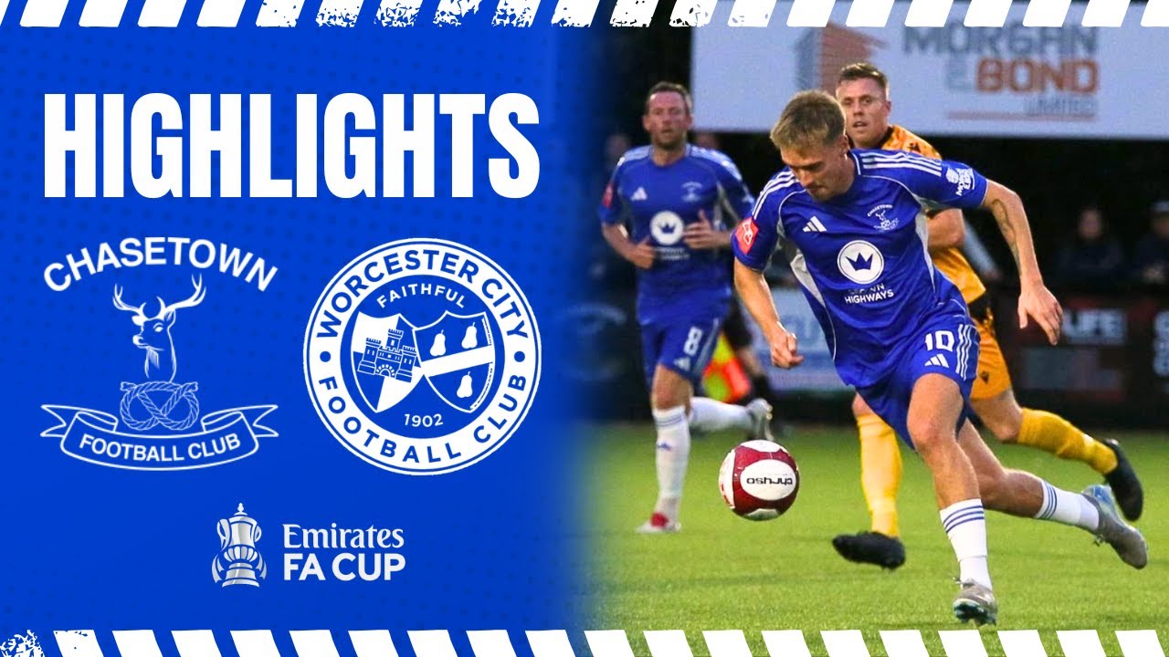 Scholars win thrilling Cup replay | HIGHLIGHTS Chasetown v Worcester City - 2.9.2025