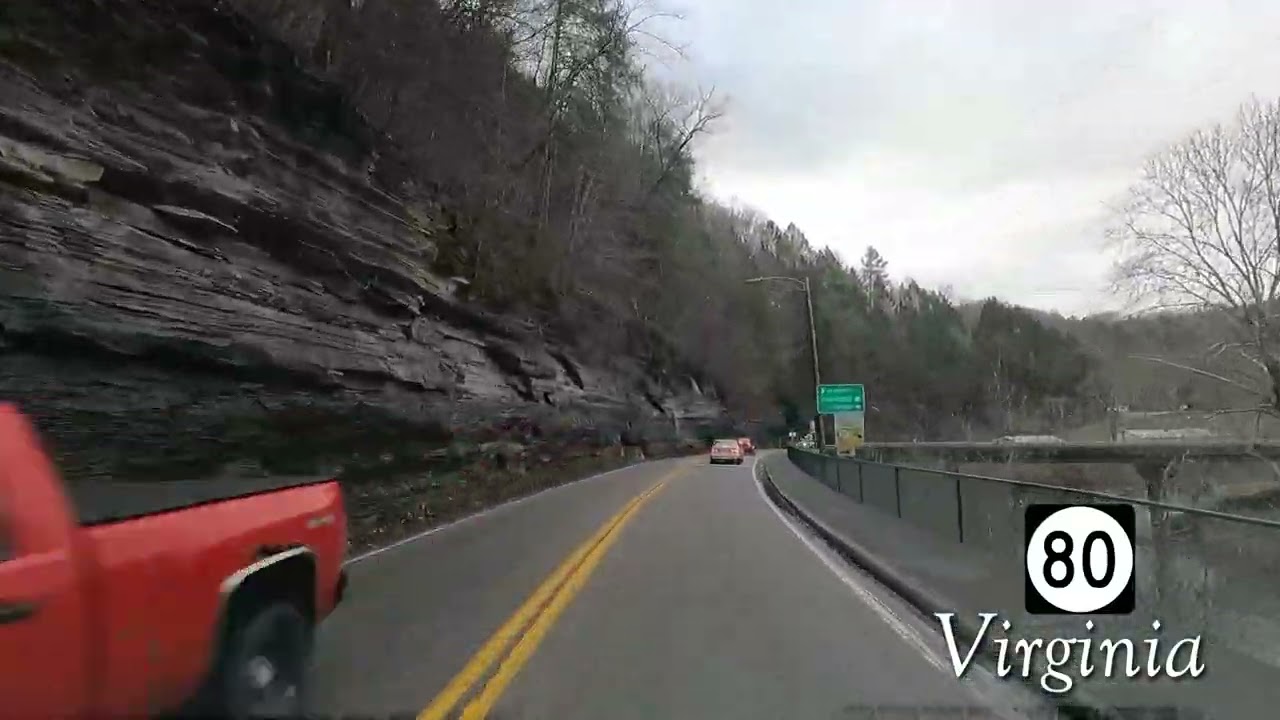 Virginia Route 80 Part 7 ( Near Haysi, VA to U S 19 Rosedale, VA)