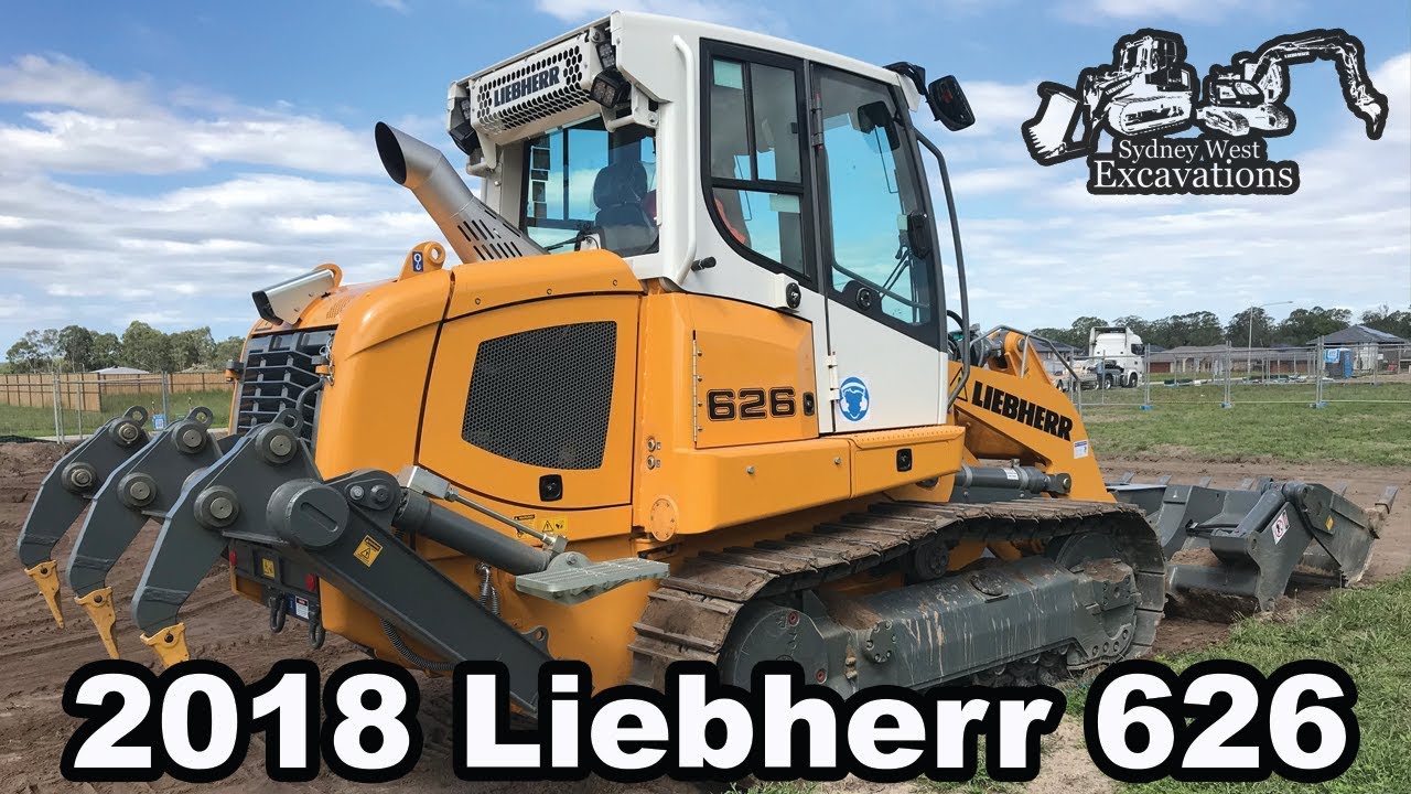 Brand new digger working the first day