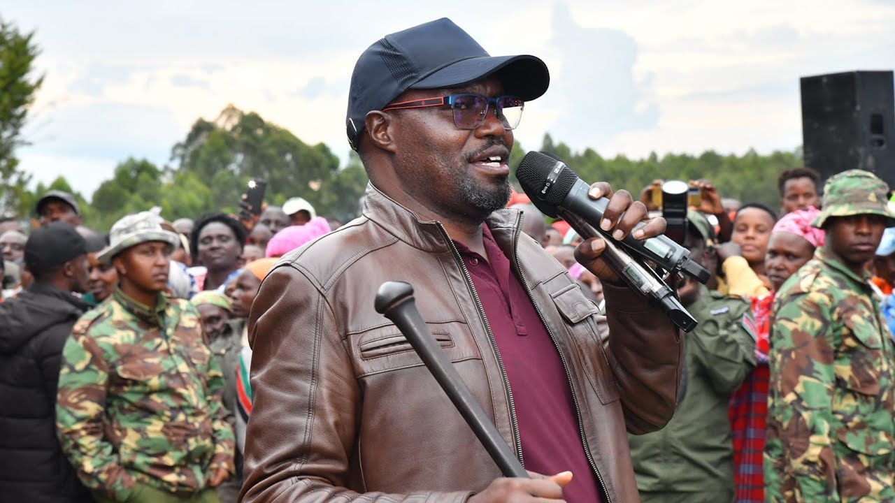 I LEFT PARLIAMENT FOR FEW DAYS TO COME TO WITNESS PROJECTS DONE BY THE COUNTY GOV'T OF NAROK