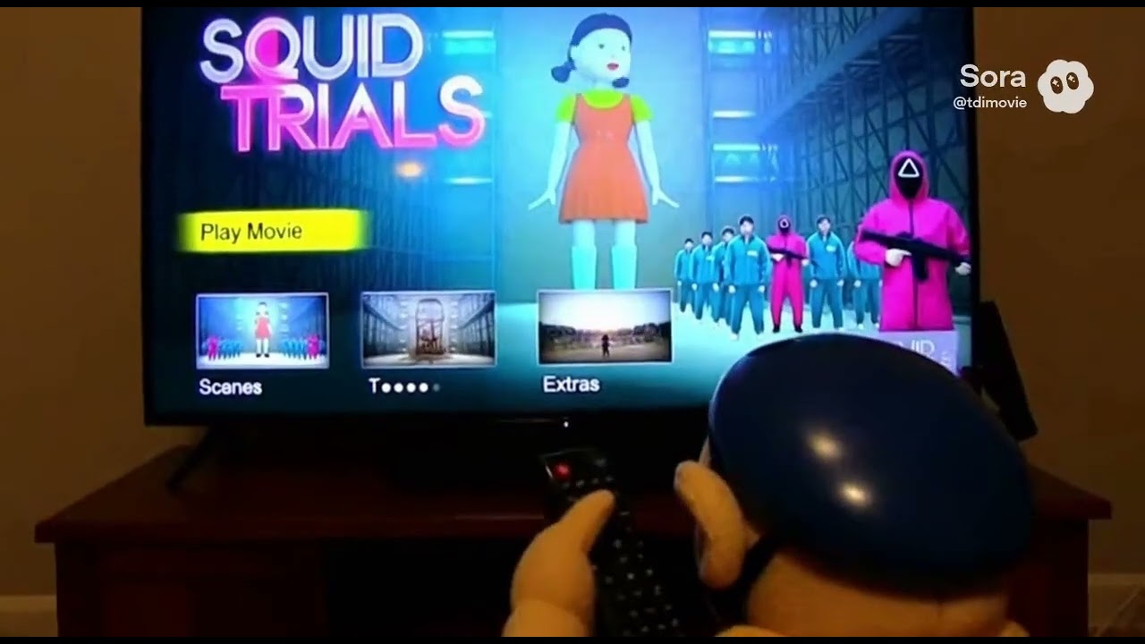 (Sora 2) SML Movie: Marvin Stops Jeffy From Watching Squid Game