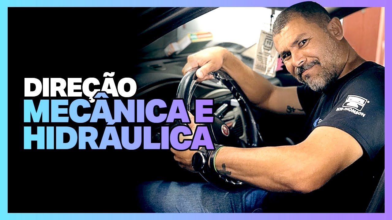Qual a diferença entre a DIREÇÃO MECÂNICA E HIDRÁULICA? Como funciona? 🚘
