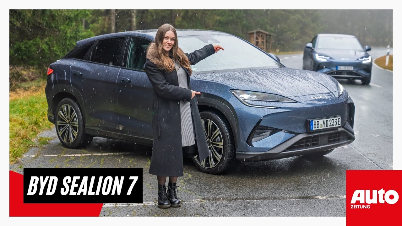 BYD Sealion 7 (2024): Premium made in China - So gut ist der BYD Sealion 7 | AUTO ZEITUNG