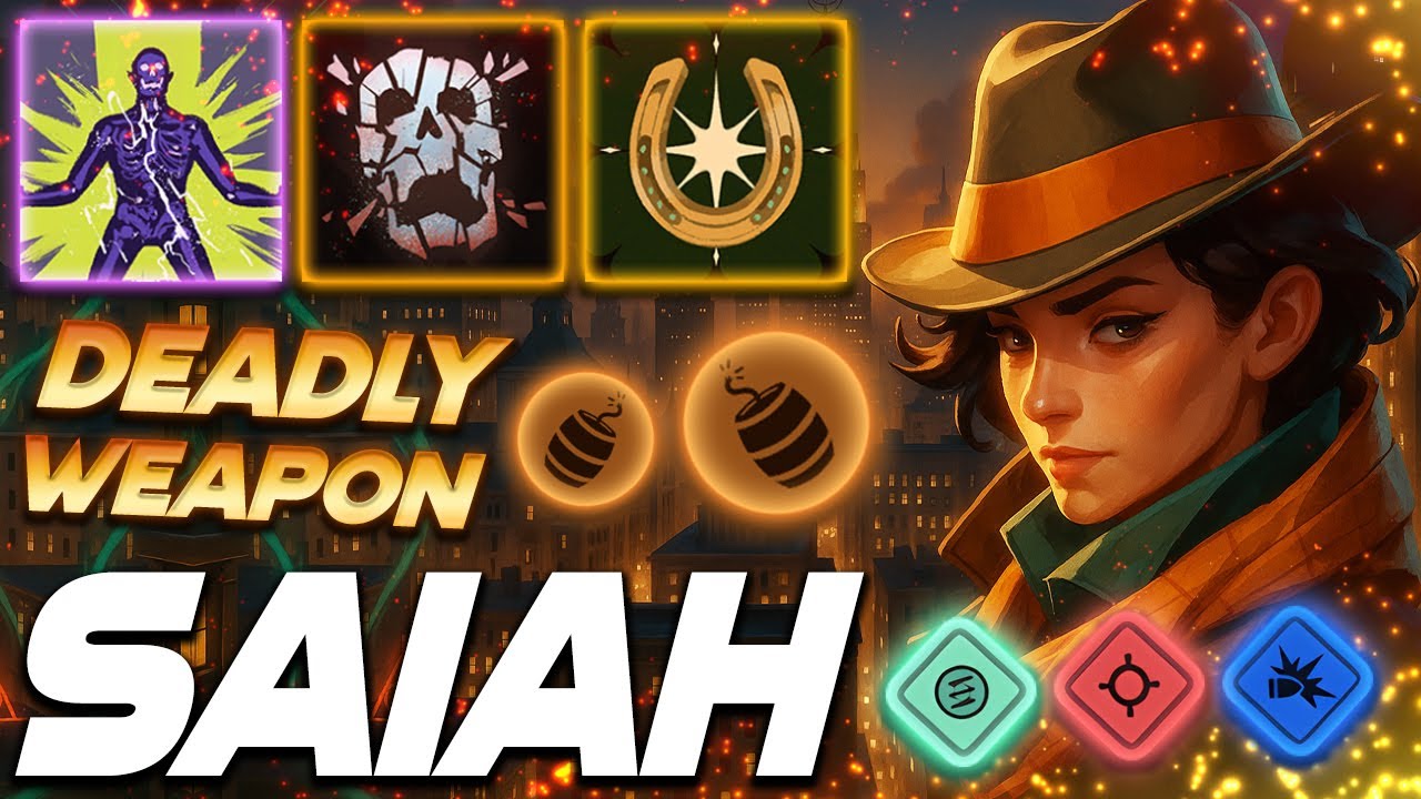 Saiah Holliday Deadly Weapon - Deadlock Pro Gameplay & Guides [Watch & Learn]