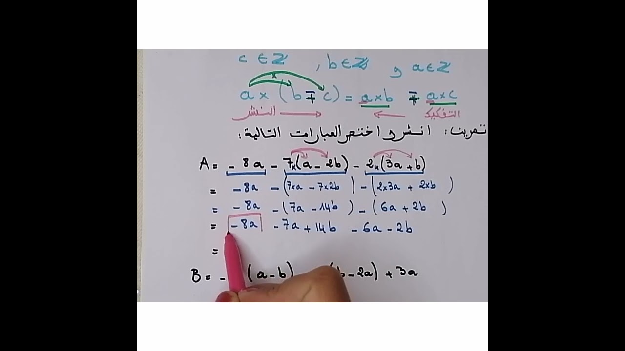 النشر و التفكيك في Z