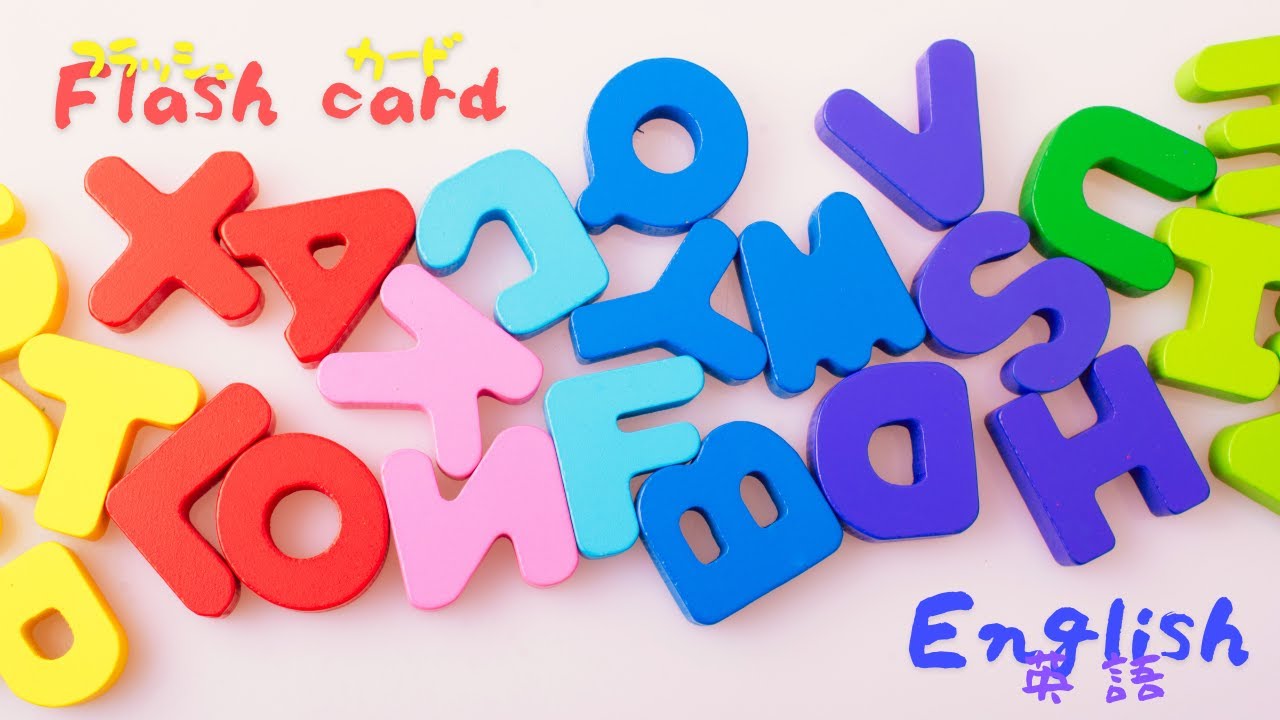 【七田式右脳教育】フラッシュカード/英語①/Flash card/English①