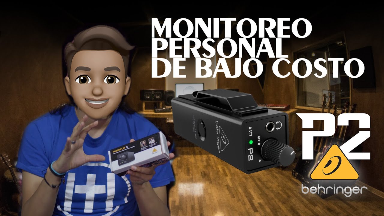 Una Opción de Monitoreo personal (In Ear) de Bajo costo - Review P2 Behringer - ¿Es recomendable?