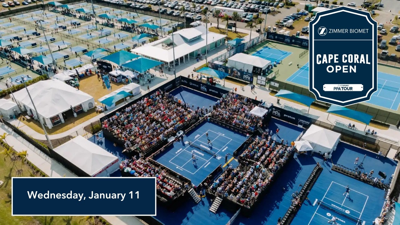 Court SC2 - Zimmer Biomet Cape Coral Open (Wednesday, PPA Tour)