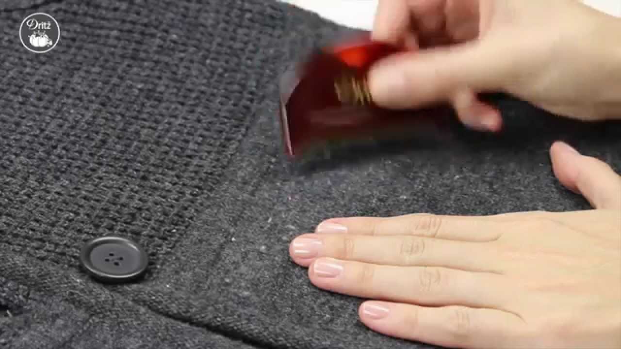 How to use a Dritz Sweater Comb