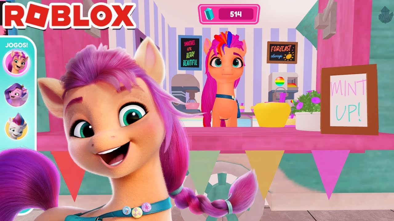 DESAFIOS COM AS PÔNEIS DA NOVA GERAÇÃO (Roblox MLP Visit Maretime Bay) ‹ Luli Rarity ›