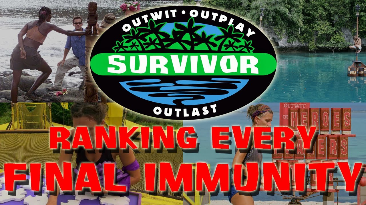 Survivor - Ranking the Final Immunity Challenges