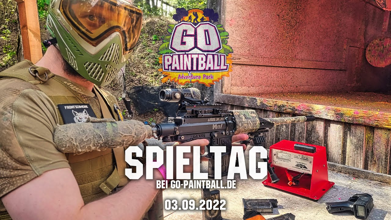 Paintball Action: Paintball Spieltag 03.09.2022 | GO PAINTBALL ADVENTURE PARK