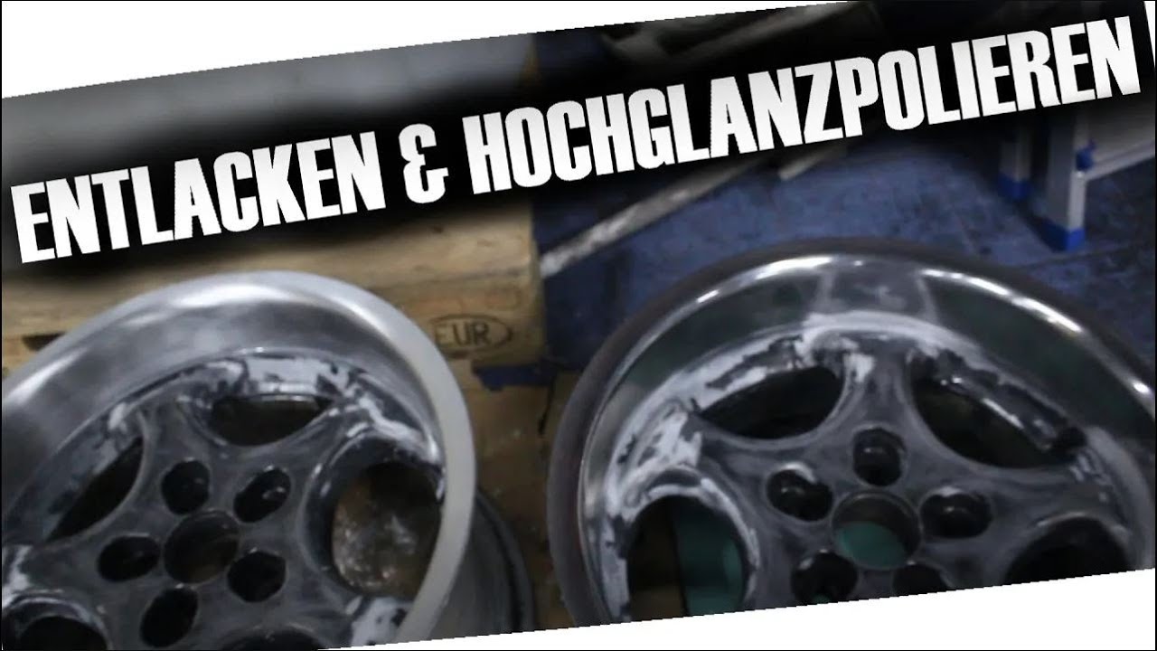Alu Felgen auf Hochglanz polieren ► CHROMLOOK ► Anleitung