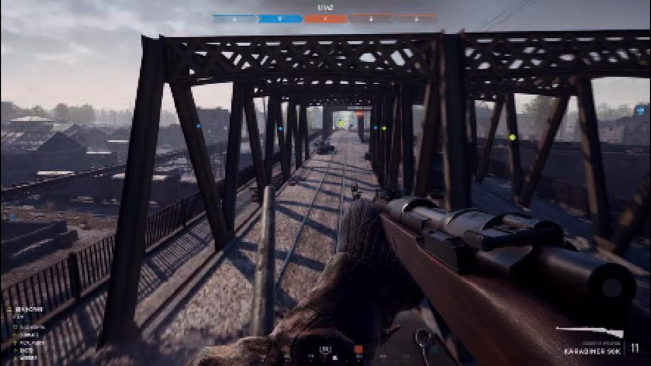 Hell Let Loose. Oldmate's war shenanigans, ubering the enemy.