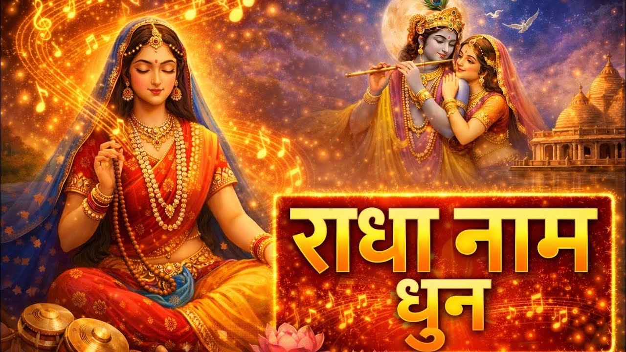 Non Stop Radha Naam Dhun | राधे राधे जप | Radha Naam Jap | Peaceful Bhajan | Radhe Radhe Bhajan 
