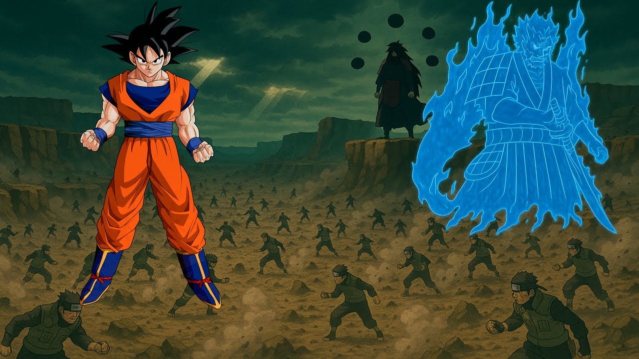 goku en Naruto capitulo 1
