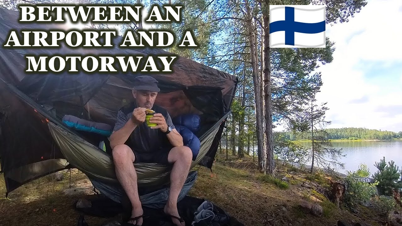 Hammock Camping between two cities - Is Suburban Nature peaceful?
