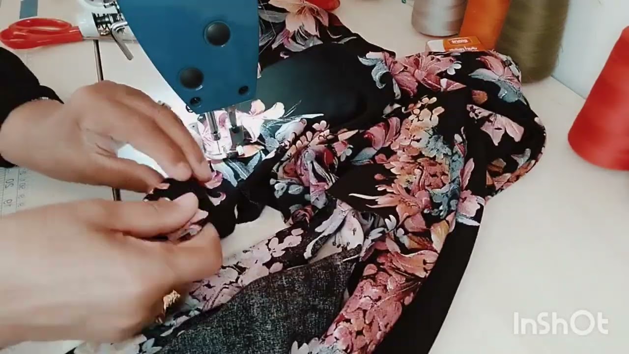 قندورة 🌸🌺سامبل🌷🌷 بالمراوح ✔️🖤✔️جد جد جد رائعة💕💗💞🌺🌺