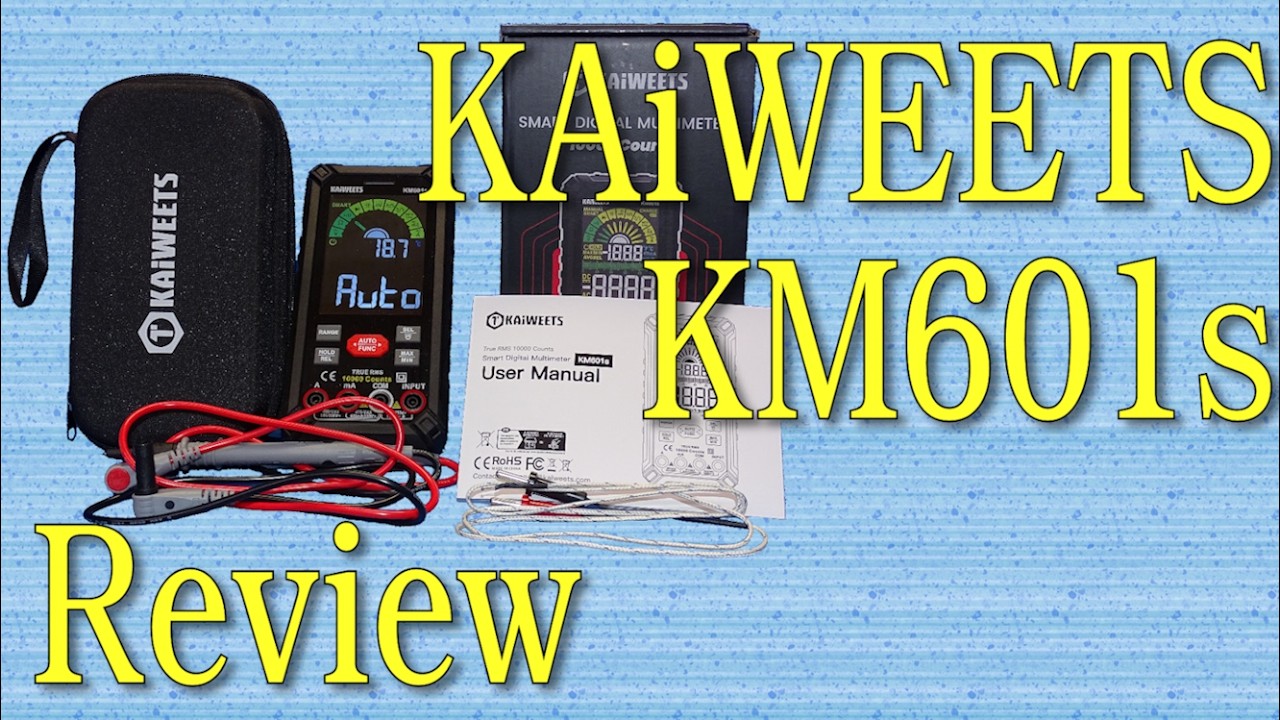Обзор товара: Цифровой мультиметр KaiWEETS KM601s (a002)