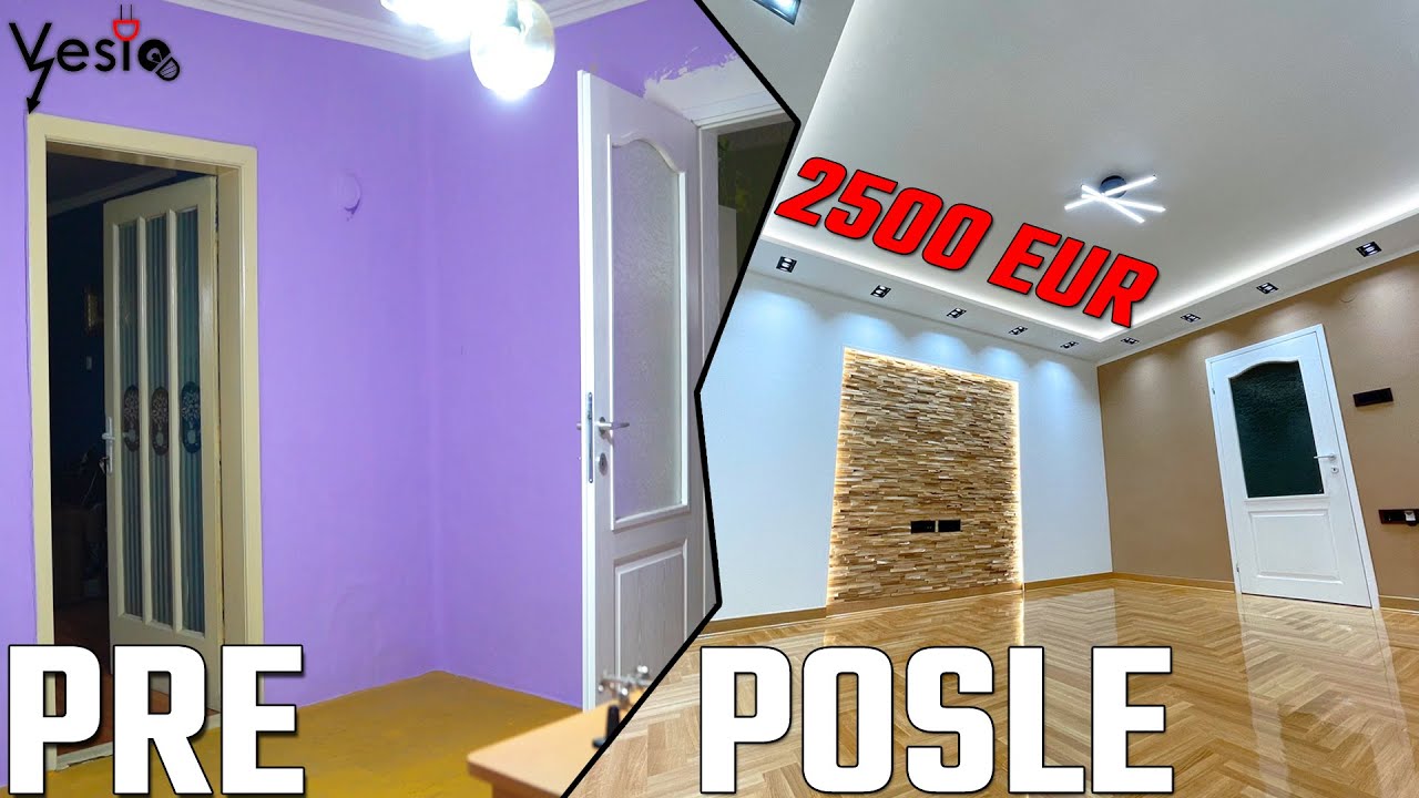 Renoviranje spavace sobe pre-posle i cene radova epizoda 10