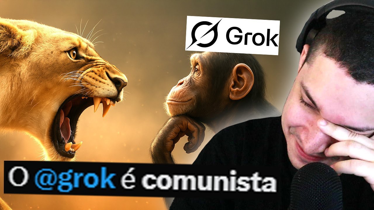 a galera DISCUTINDO COM O GROK KKKKKK