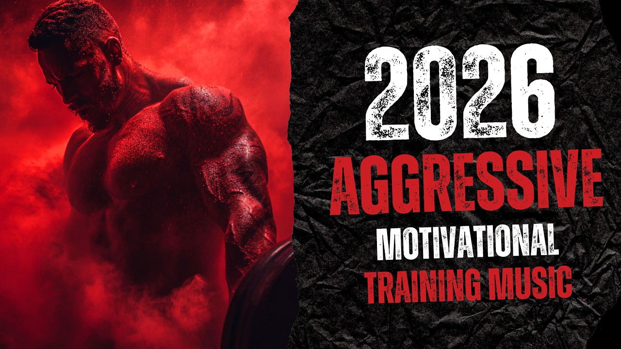 Best Workout Music 2026 🔥 Aggressive Hardcore Gym Training Motivation Hype Music