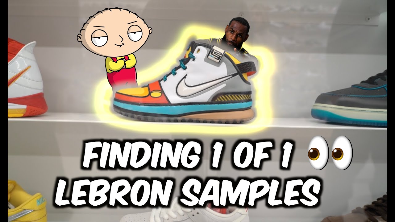 Finding 1 of 1 Lebron Samples (Sneaker Shopping)