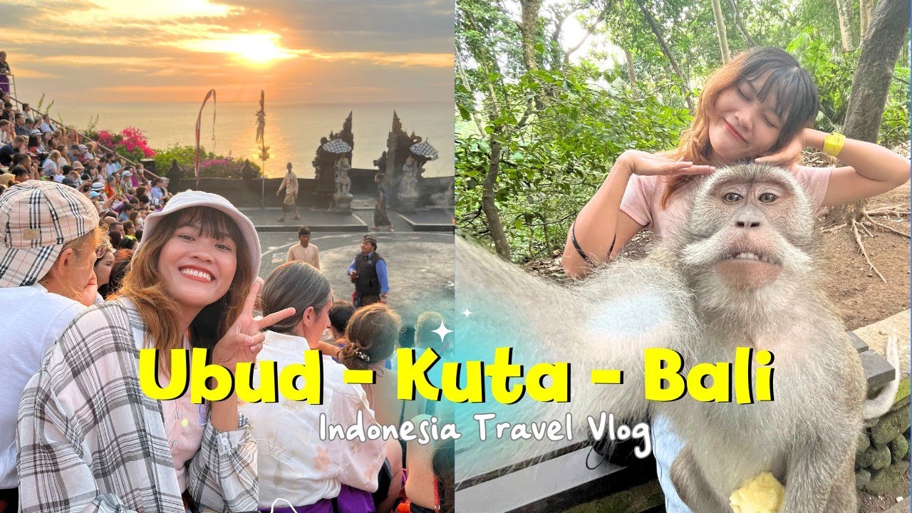 #66 Vlog du lịch Bali một mình - Chạy show từ Ubud đến Kuta // Mình là Linh