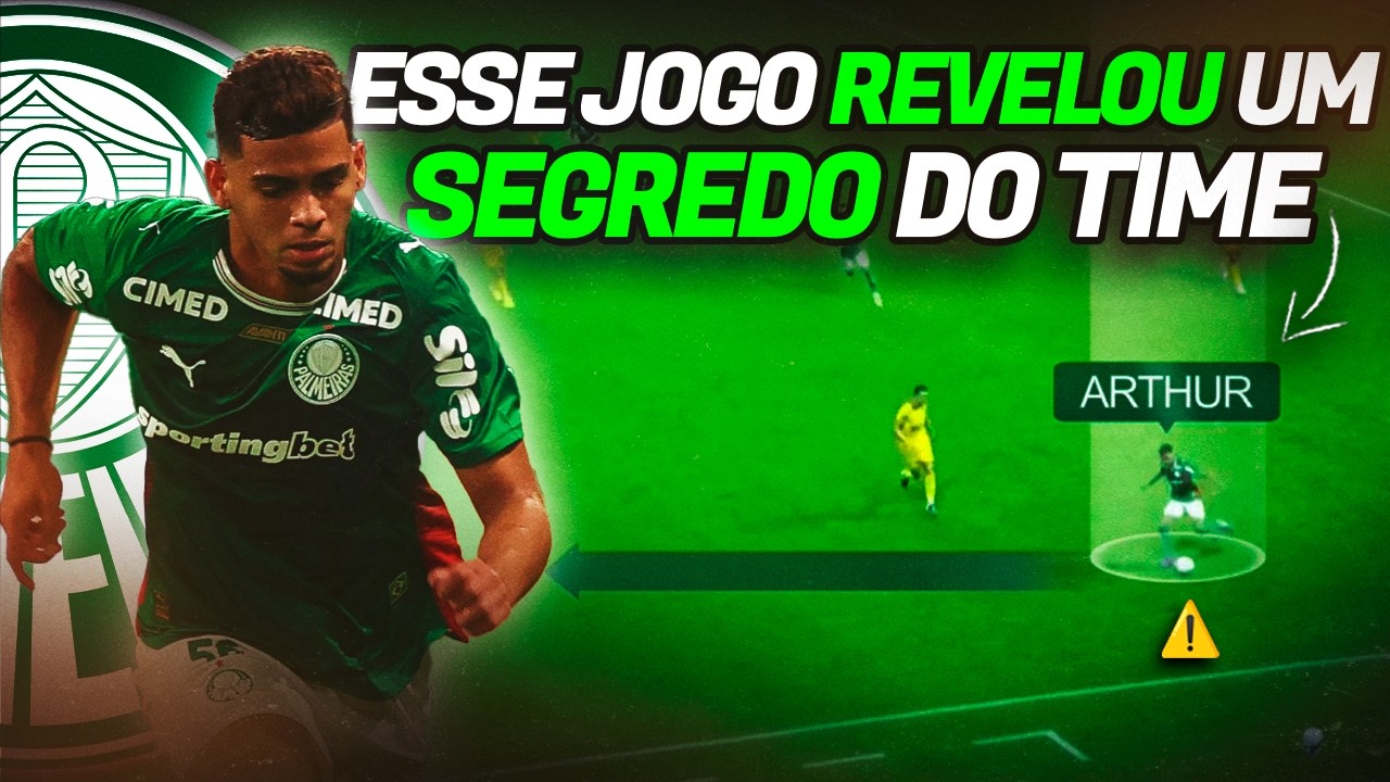 O bom jogo de ARTHUR e o desafio das LATERAIS do Palmeiras