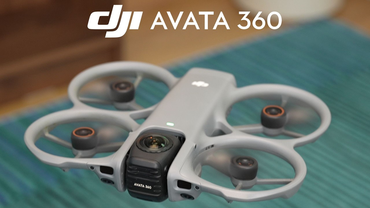 Распаковка DJI Avata 360: кинематографический FPV-дрон в разрешении 8K, который вы обязательно до...