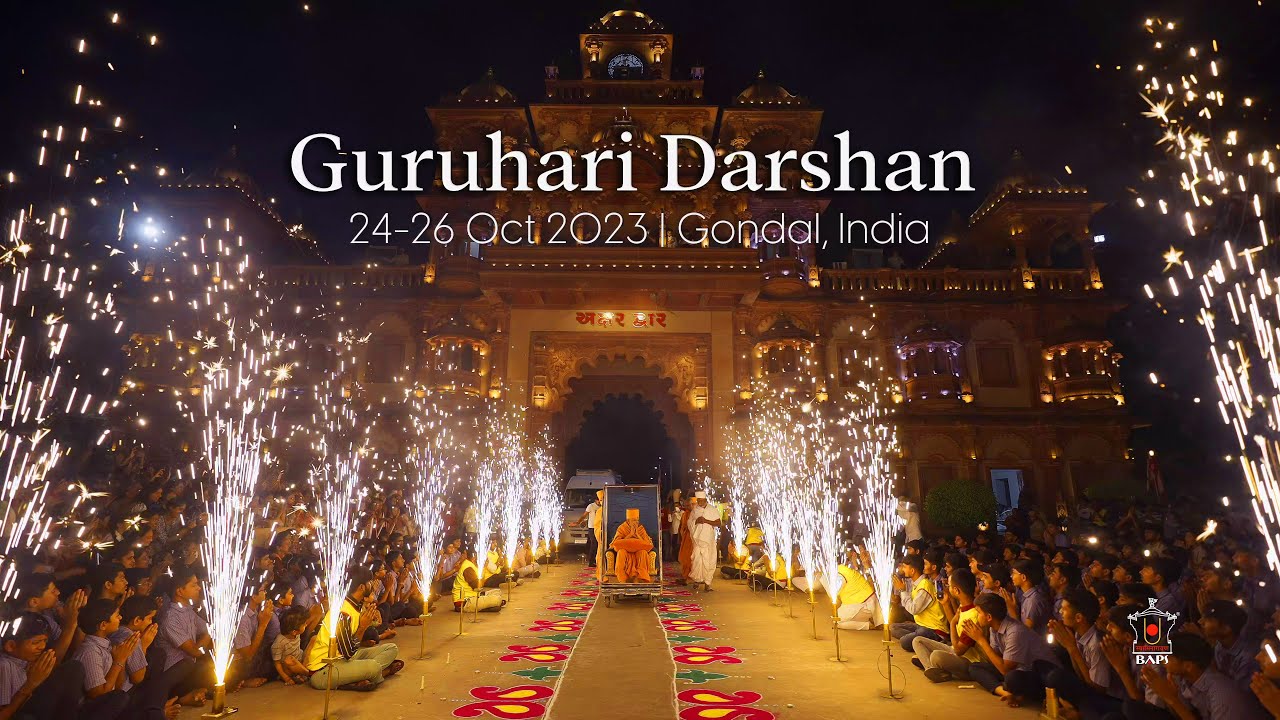 Guruhari Darshan, 24-26 Oct 2023, Gondal, India