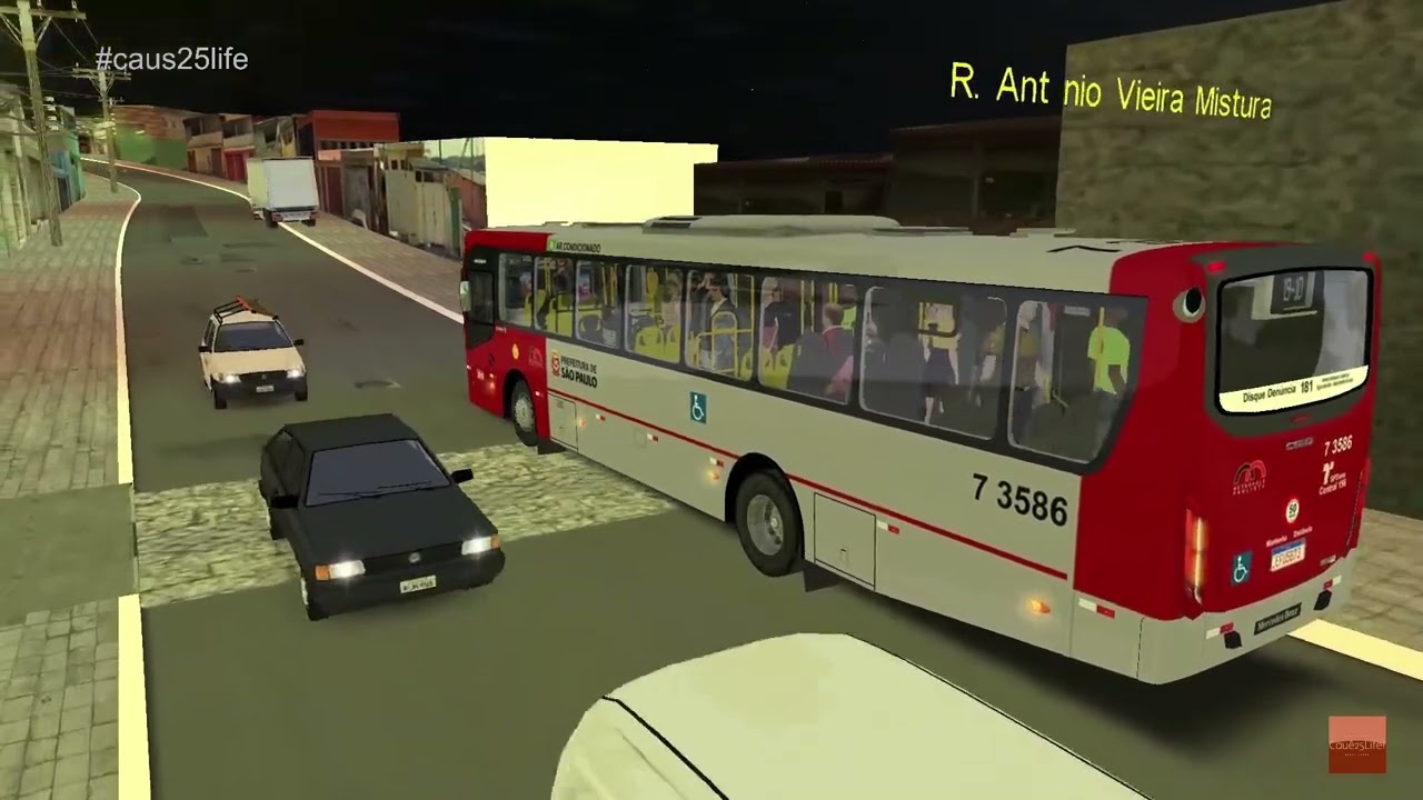 Omsi 2 | Mapa Vila Clara - Linha 6019-10 | Caio Apache Vip IV. #omsi2 #gameplay